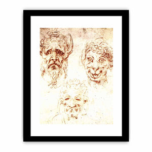 Studies By Michelangelo Buonarroti