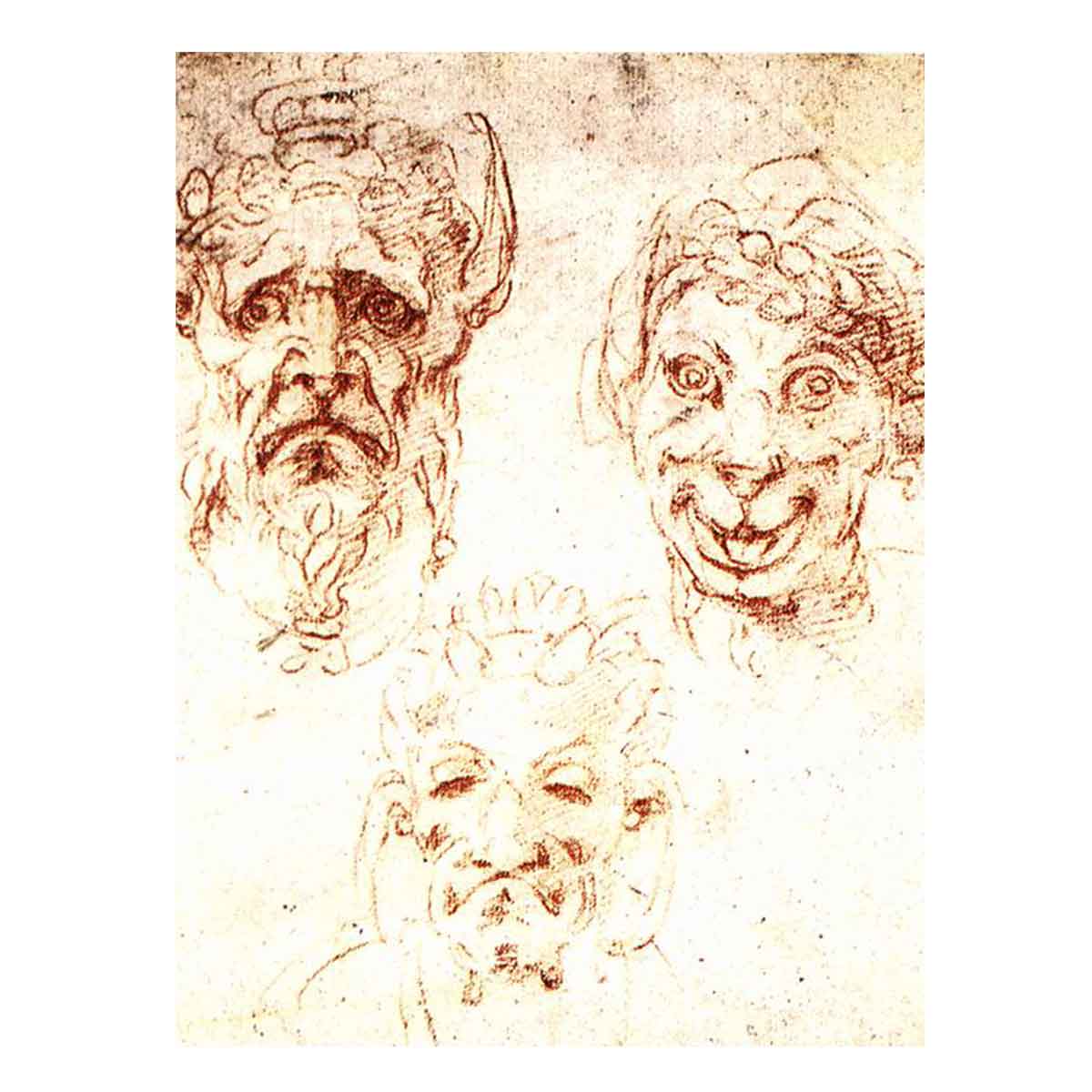 Studies By Michelangelo Buonarroti
