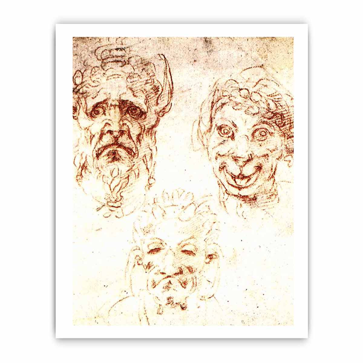 Studies By Michelangelo Buonarroti