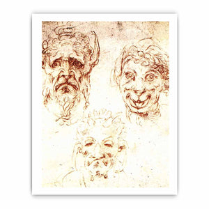 Studies By Michelangelo Buonarroti