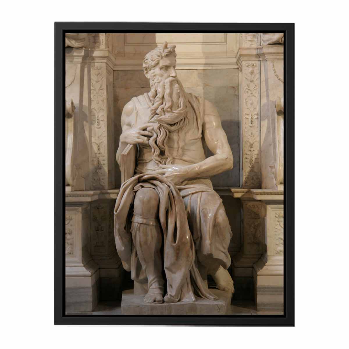 Moses By Michelangelo Buonarroti