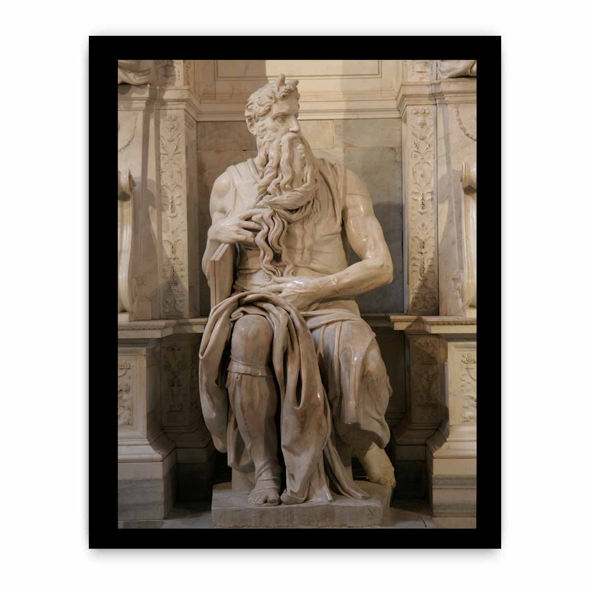 Moses By Michelangelo Buonarroti