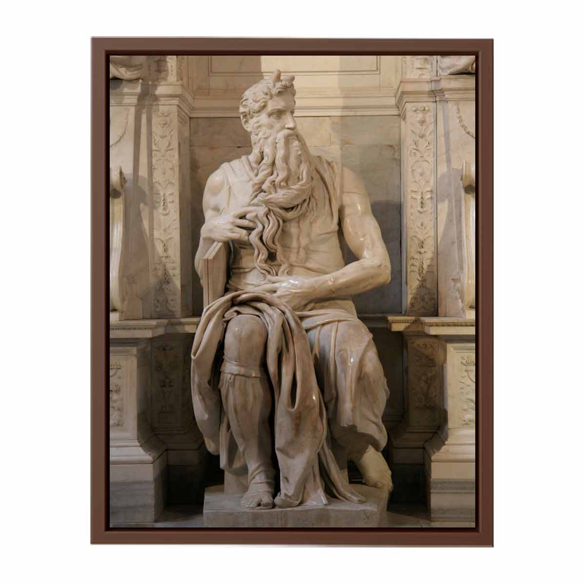 Moses By Michelangelo Buonarroti