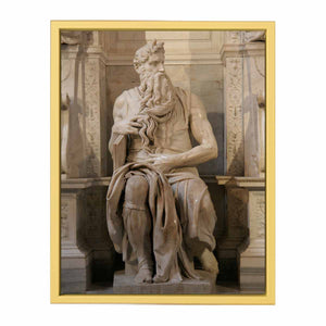Moses By Michelangelo Buonarroti