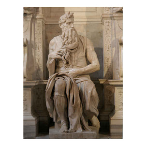 Moses By Michelangelo Buonarroti