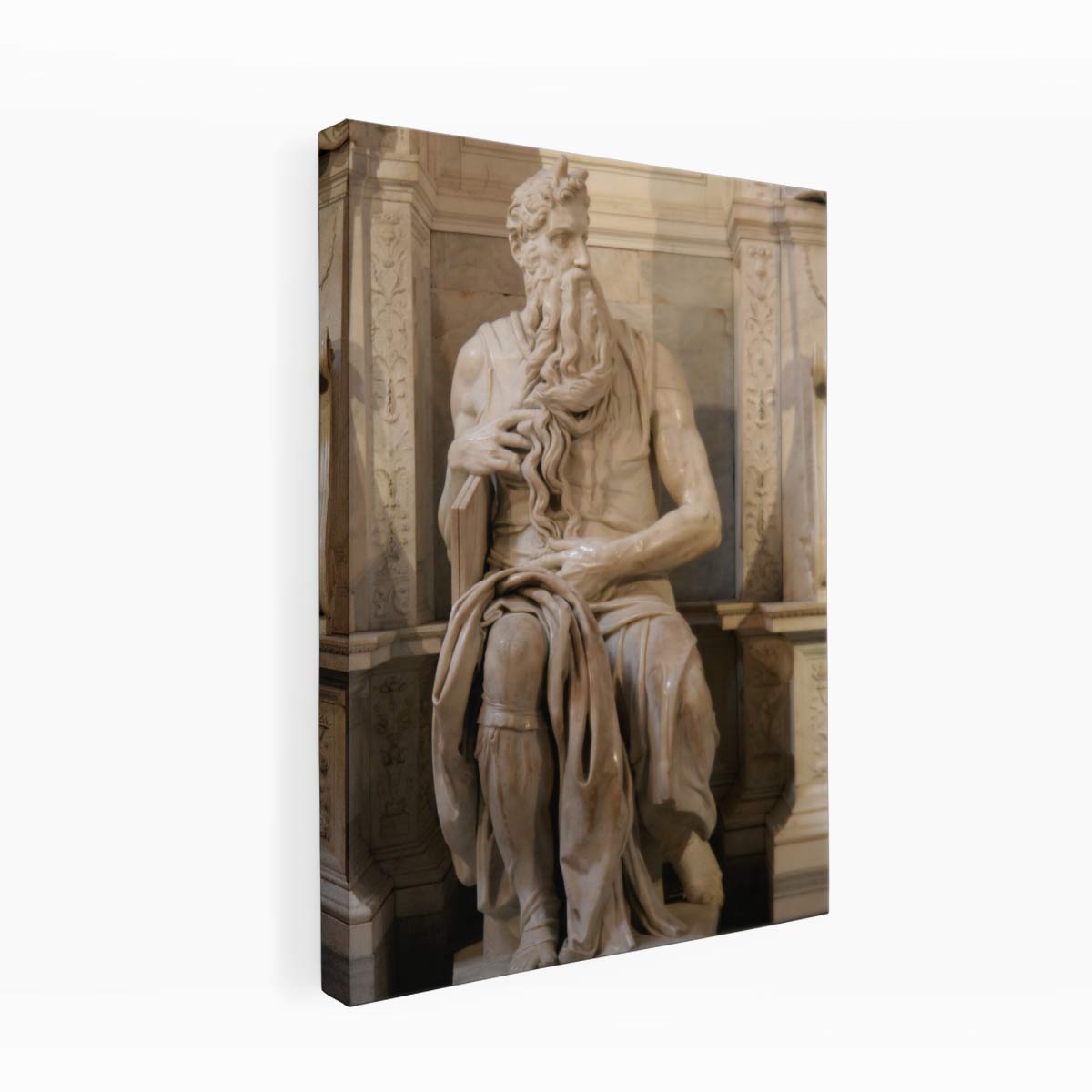 Moses By Michelangelo Buonarroti