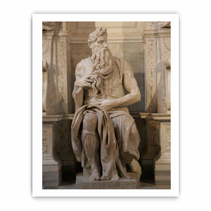 Moses By Michelangelo Buonarroti