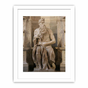 Moses By Michelangelo Buonarroti