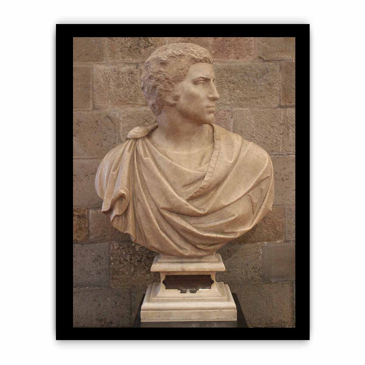 Museo del Bargello. Bruto, por Miguel Ángel. By Michelangelo Buonarroti