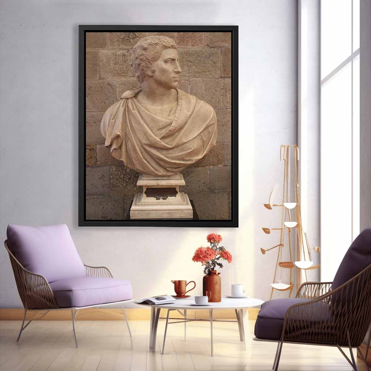 Museo del Bargello. Bruto, por Miguel Ángel. By Michelangelo Buonarroti