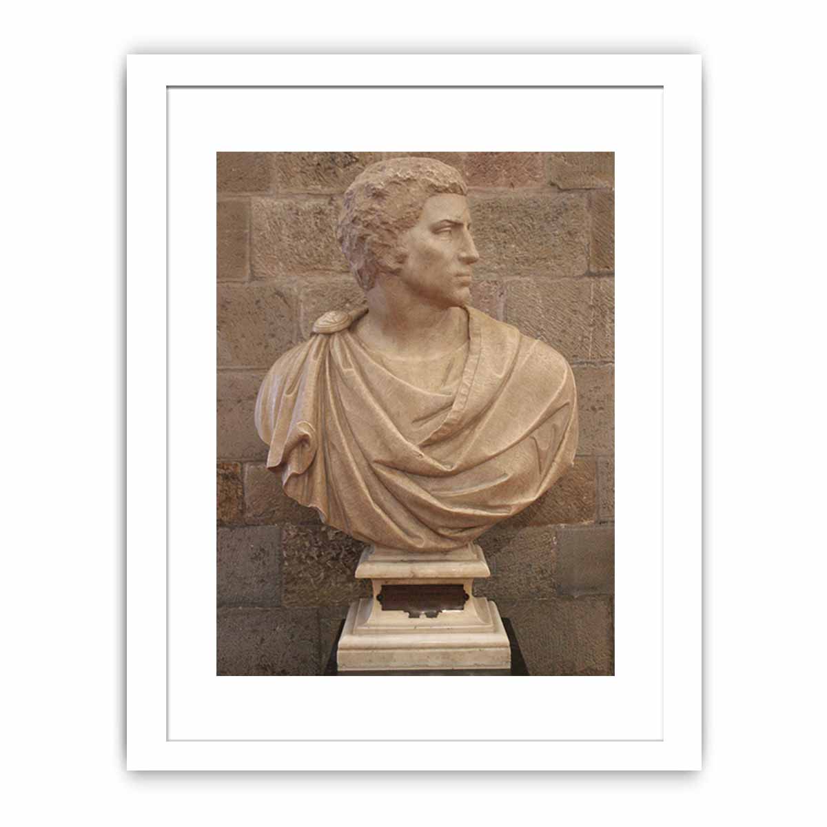 Museo del Bargello. Bruto, por Miguel Ángel. By Michelangelo Buonarroti