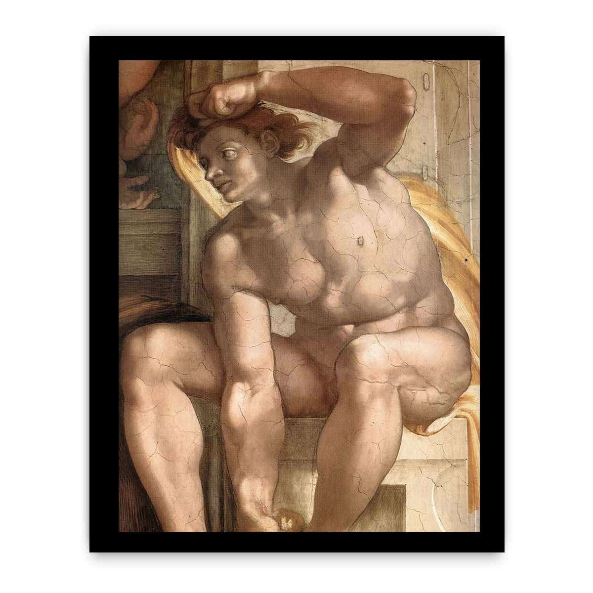 Ignudo By Michelangelo Buonarroti