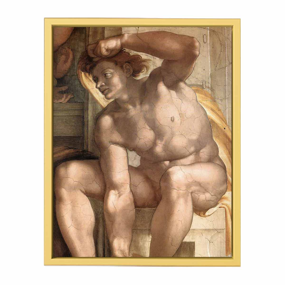 Ignudo By Michelangelo Buonarroti
