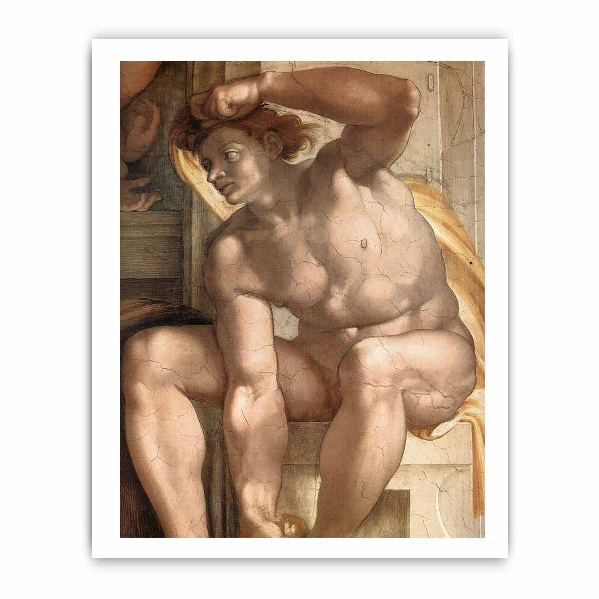 Ignudo By Michelangelo Buonarroti