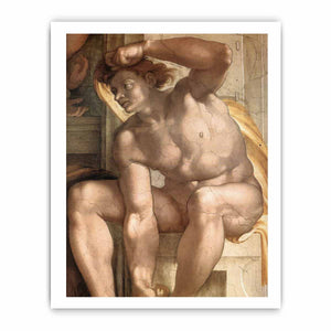 Ignudo By Michelangelo Buonarroti
