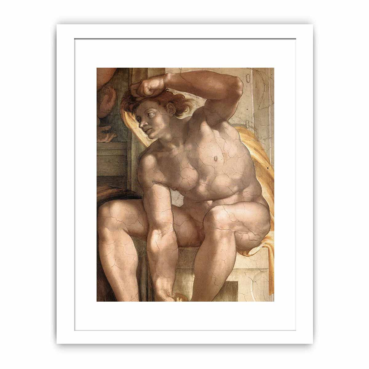 Ignudo By Michelangelo Buonarroti