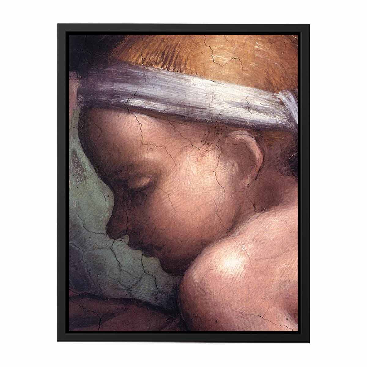 Ancestors of Christ: figures (detail) By Michelangelo Buonarroti