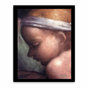Ancestors of Christ: figures (detail) By Michelangelo Buonarroti