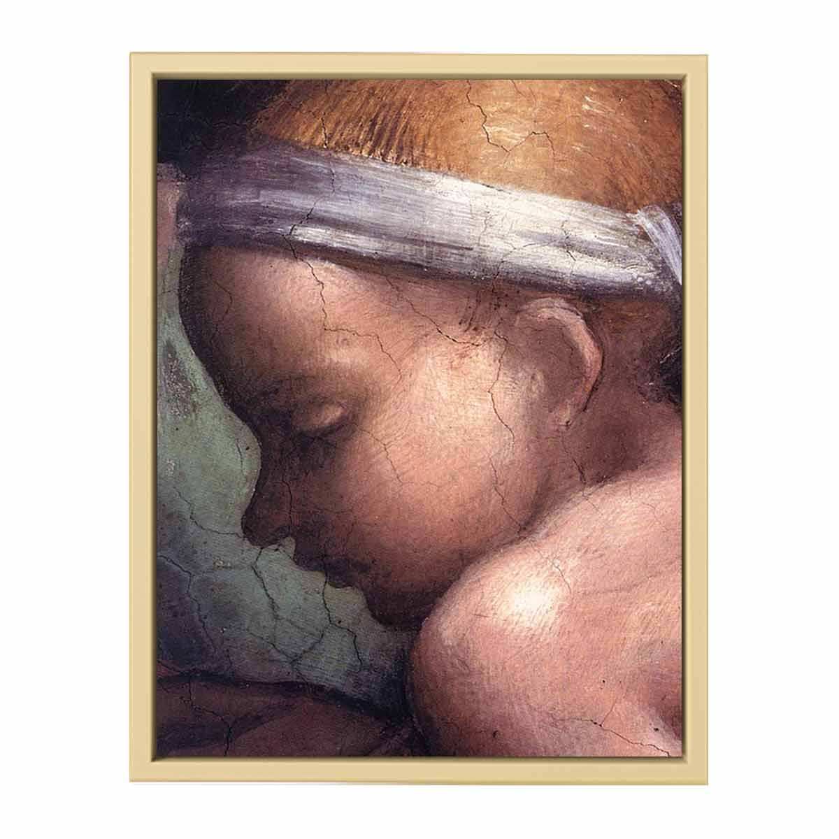 Ancestors of Christ: figures (detail) By Michelangelo Buonarroti