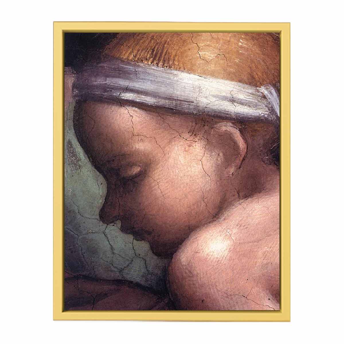 Ancestors of Christ: figures (detail) By Michelangelo Buonarroti