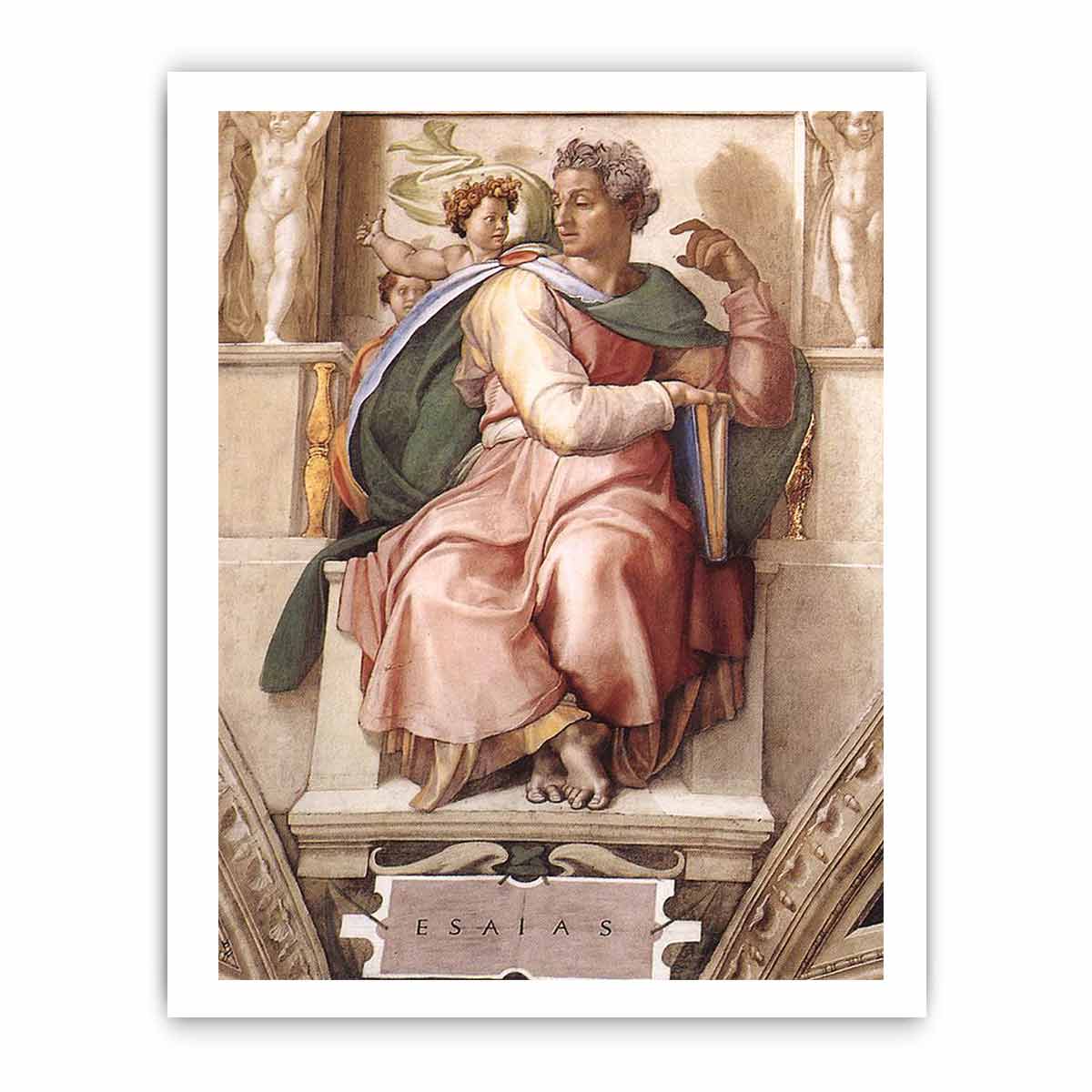 Isaiah By Michelangelo Buonarroti