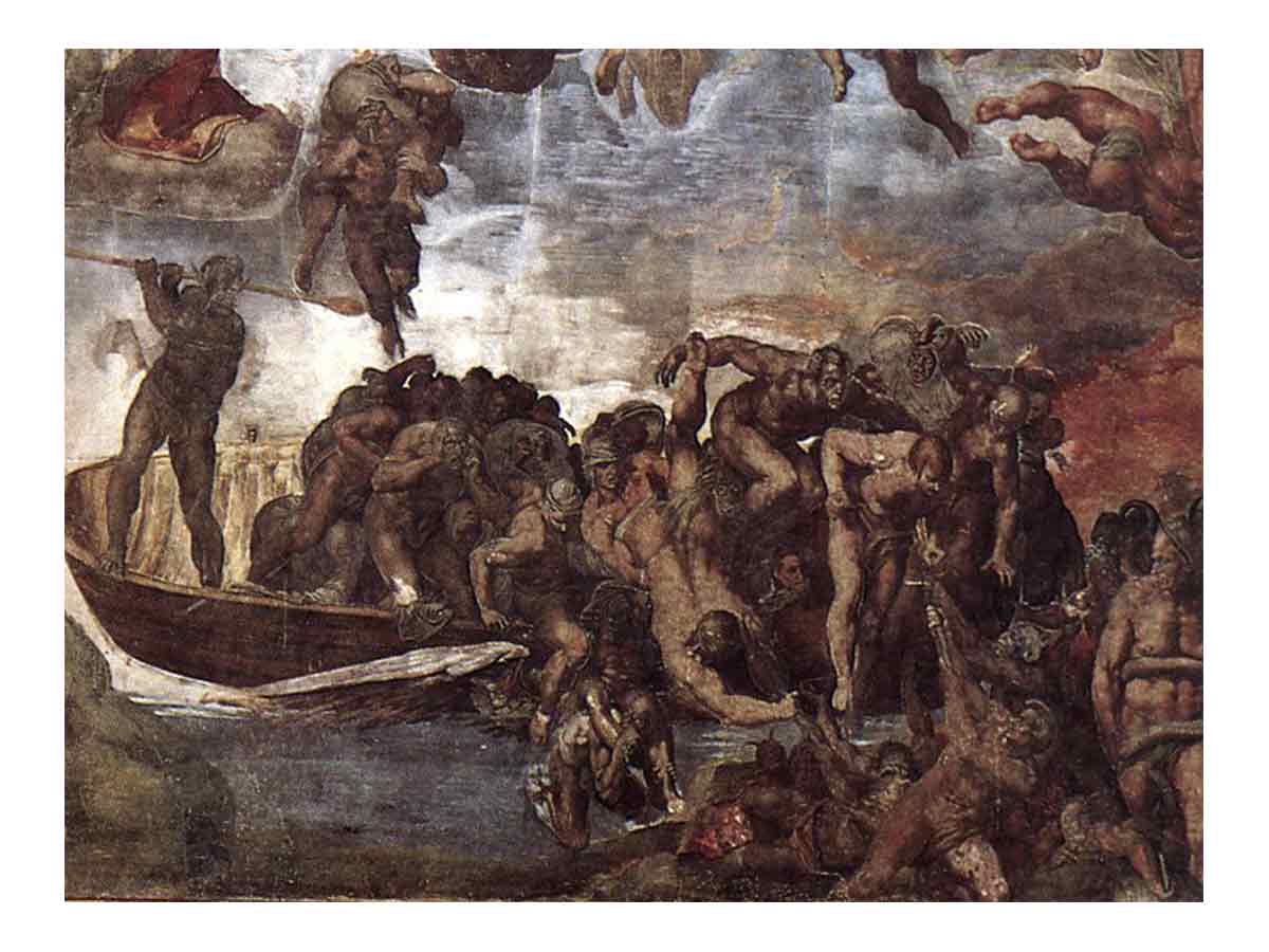 Last Judgment (detail-7) 1537-41