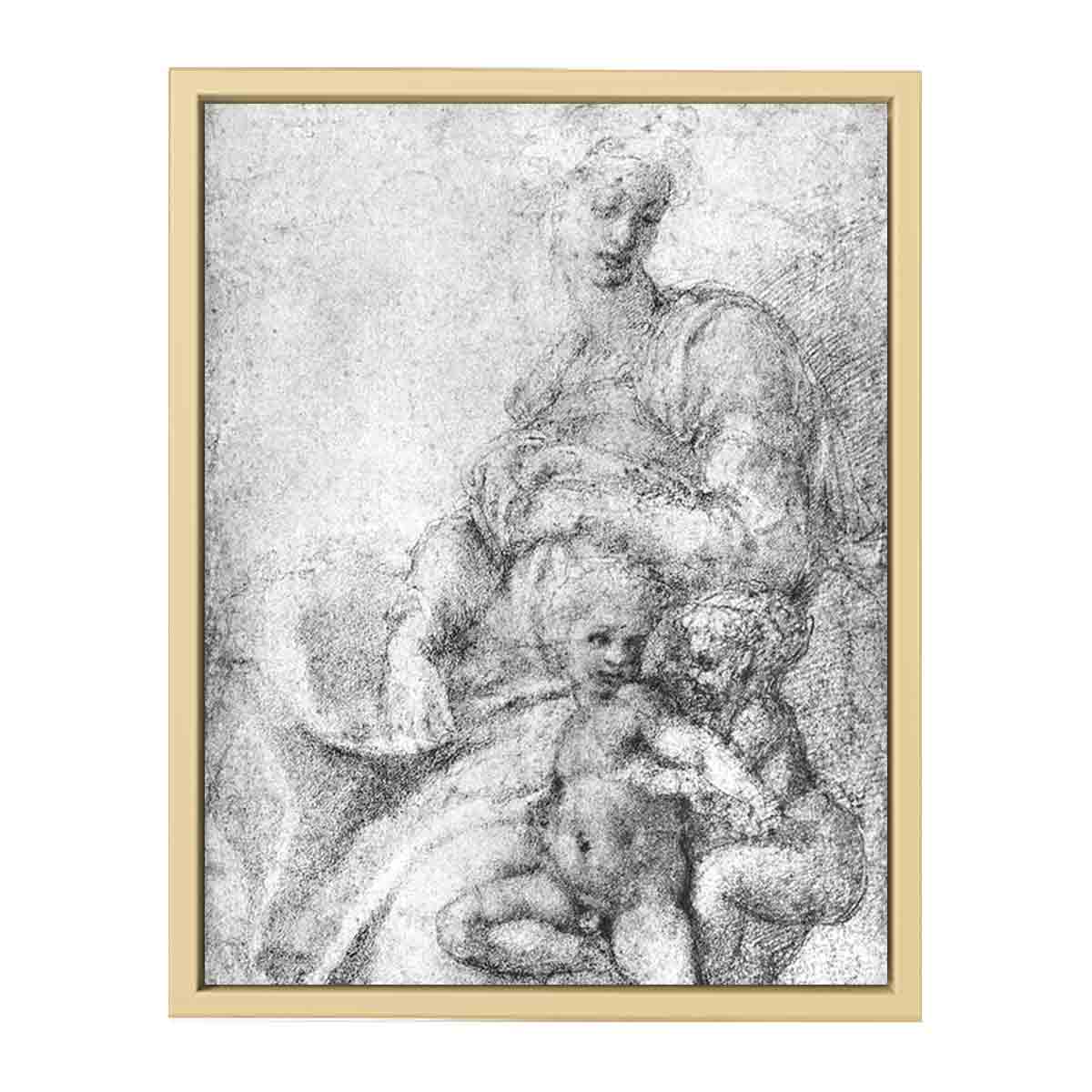 Madonna, Child and St John 1520s