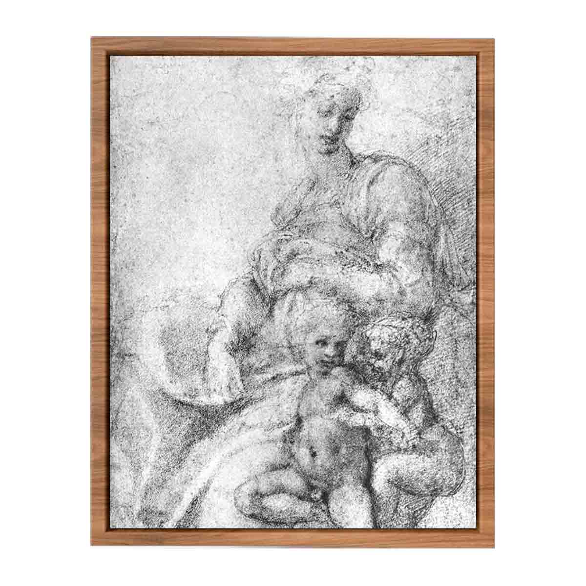 Madonna, Child and St John 1520s