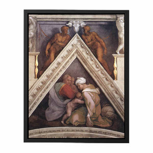 Ancestors of Christ: figures By Michelangelo Buonarroti