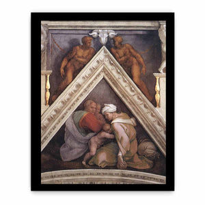 Ancestors of Christ: figures By Michelangelo Buonarroti