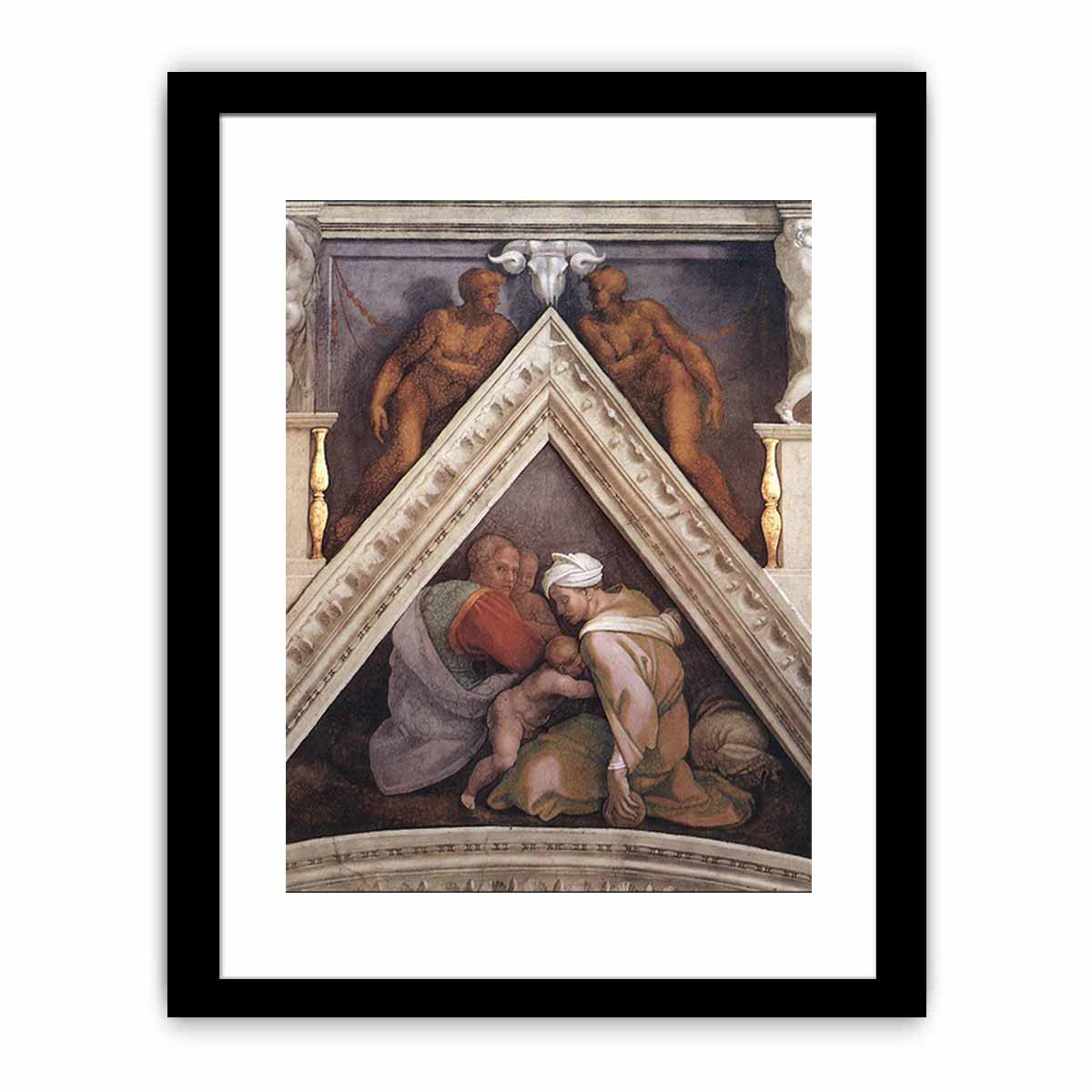 Ancestors of Christ: figures By Michelangelo Buonarroti
