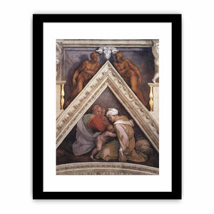 Ancestors of Christ: figures By Michelangelo Buonarroti