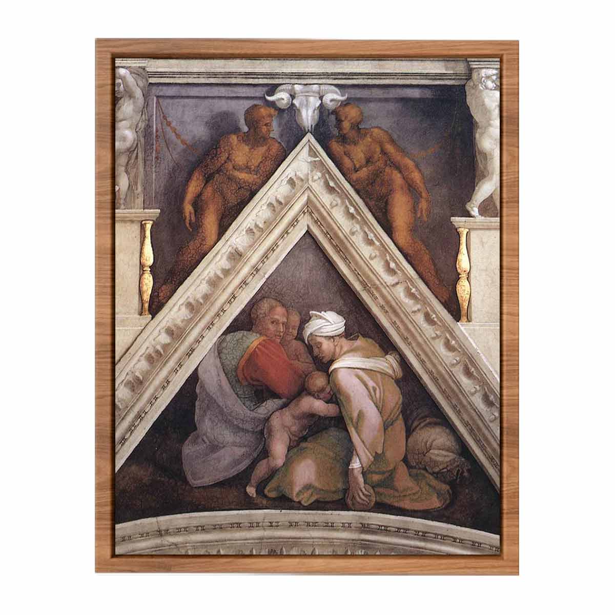 Ancestors of Christ: figures By Michelangelo Buonarroti