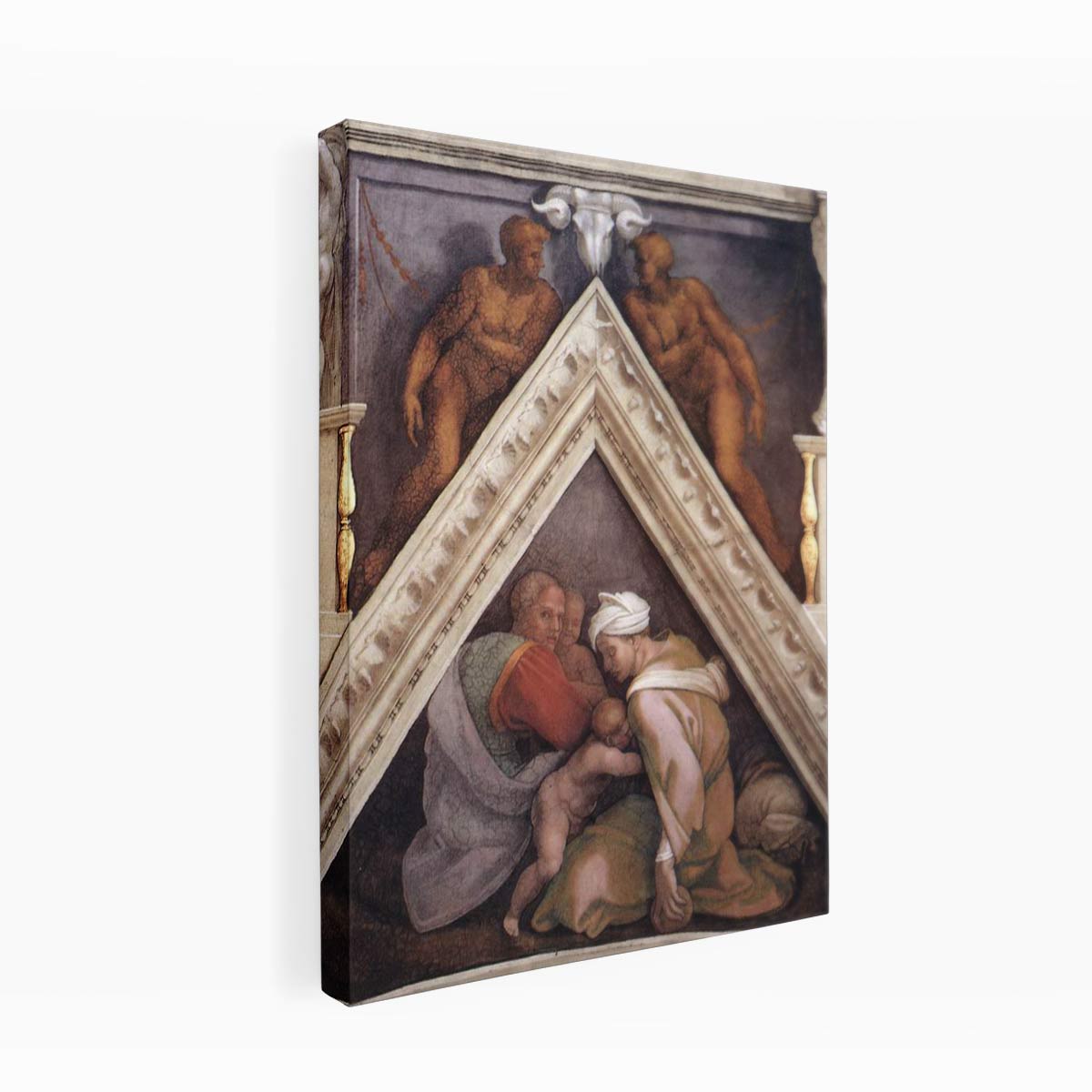 Ancestors of Christ: figures By Michelangelo Buonarroti