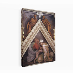 Ancestors of Christ: figures By Michelangelo Buonarroti