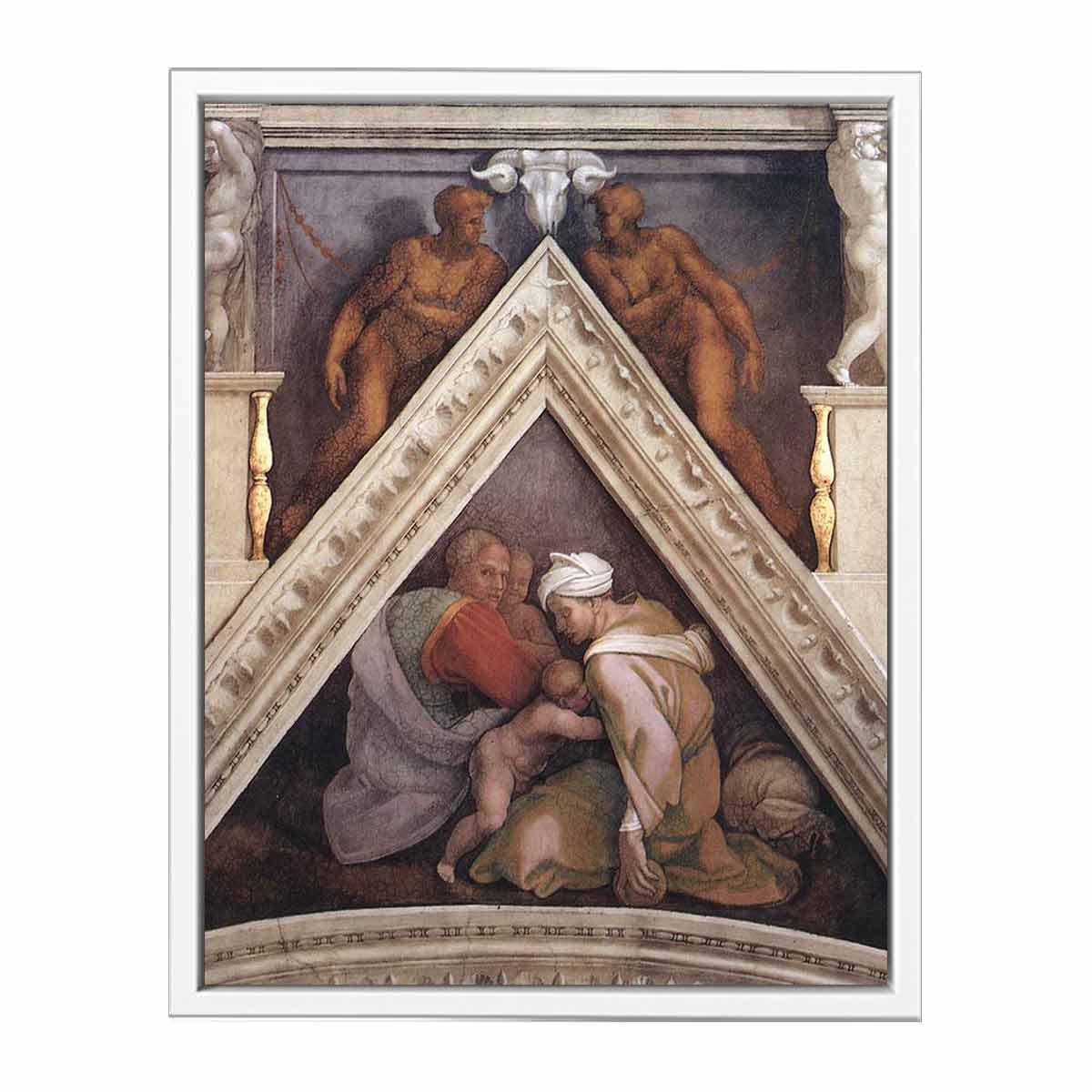 Ancestors of Christ: figures By Michelangelo Buonarroti