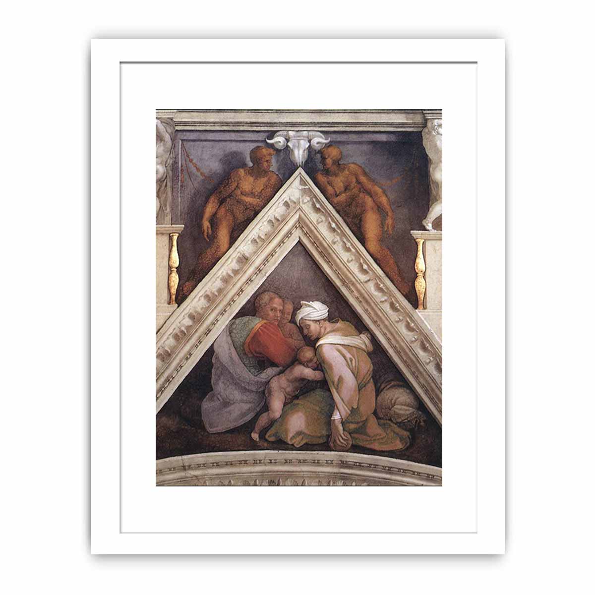 Ancestors of Christ: figures By Michelangelo Buonarroti
