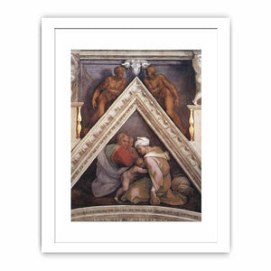 Ancestors of Christ: figures By Michelangelo Buonarroti