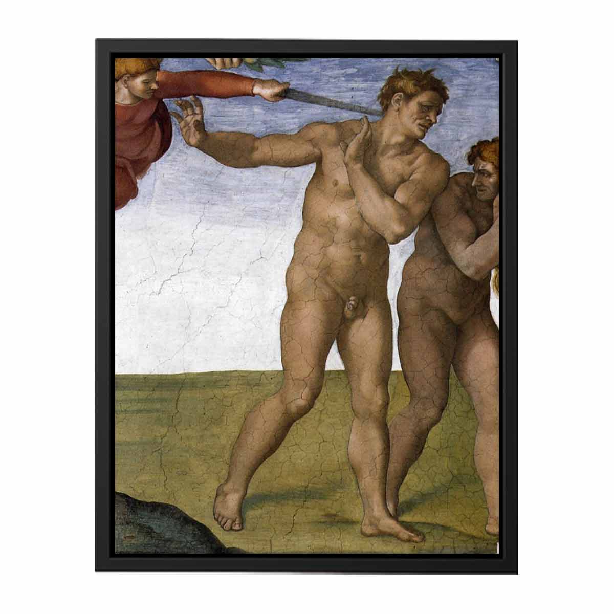 Expulsion from Garden of Eden By Michelangelo Buonarroti