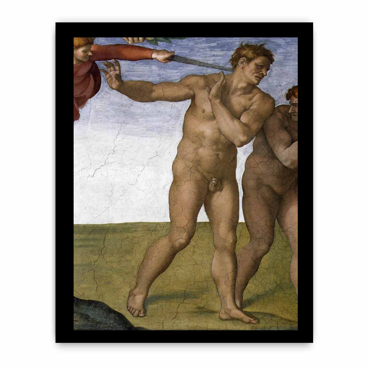 Expulsion from Garden of Eden By Michelangelo Buonarroti