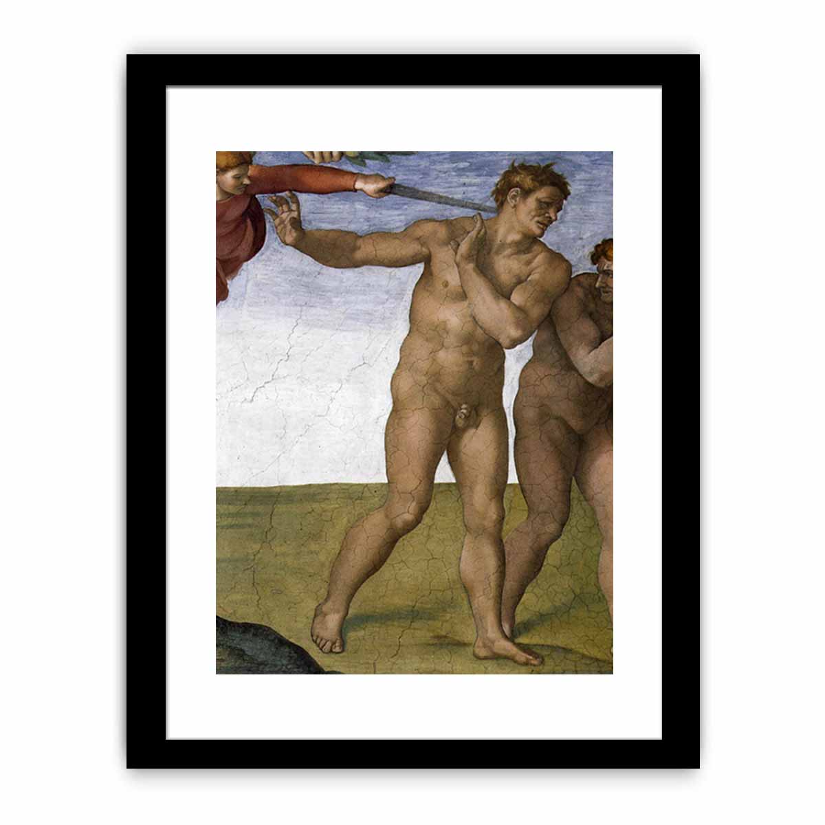 Expulsion from Garden of Eden By Michelangelo Buonarroti