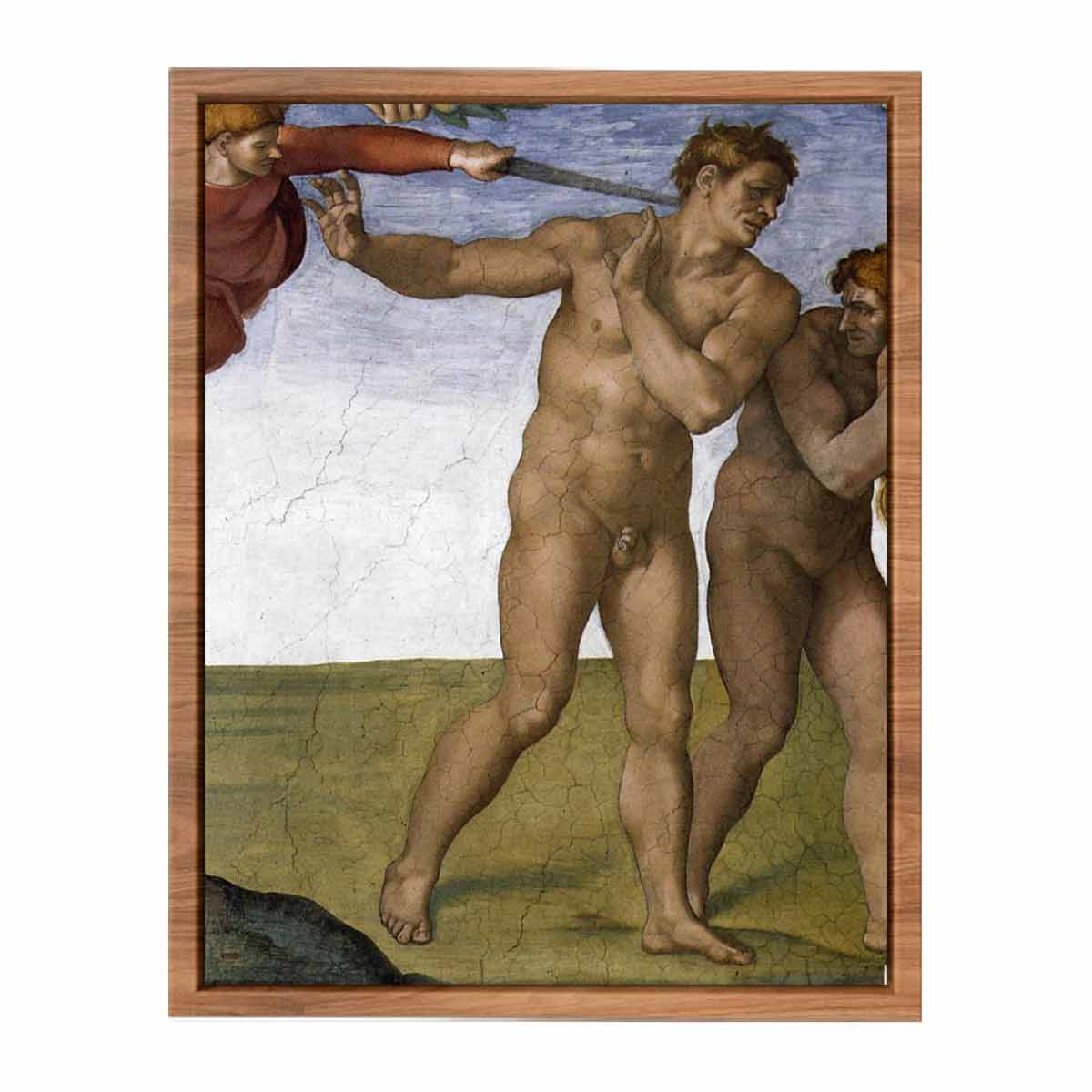 Expulsion from Garden of Eden By Michelangelo Buonarroti