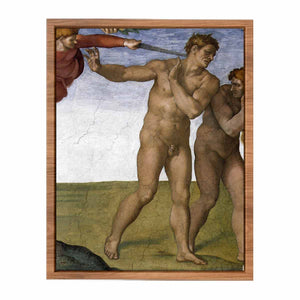 Expulsion from Garden of Eden By Michelangelo Buonarroti