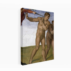 Expulsion from Garden of Eden By Michelangelo Buonarroti