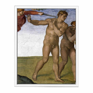 Expulsion from Garden of Eden By Michelangelo Buonarroti