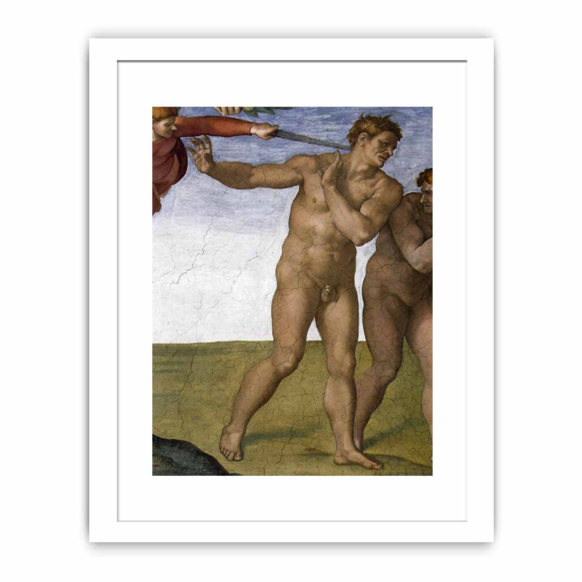 Expulsion from Garden of Eden By Michelangelo Buonarroti