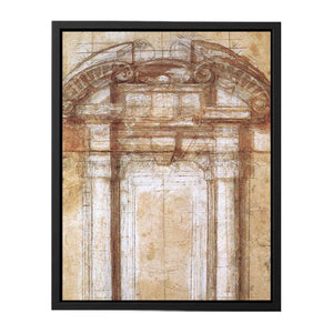 Study for Porta Pia By Michelangelo Buonarroti