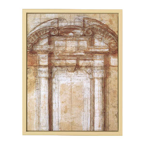 Study for Porta Pia By Michelangelo Buonarroti
