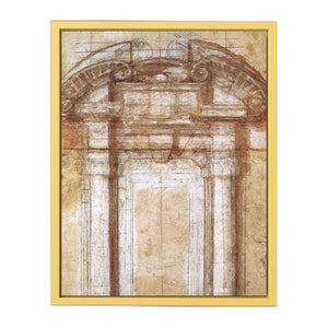 Study for Porta Pia By Michelangelo Buonarroti