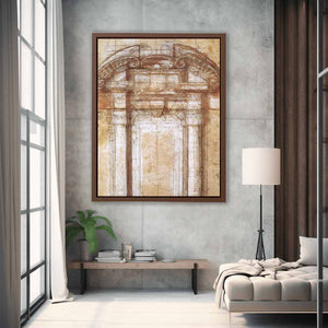 Study for Porta Pia By Michelangelo Buonarroti